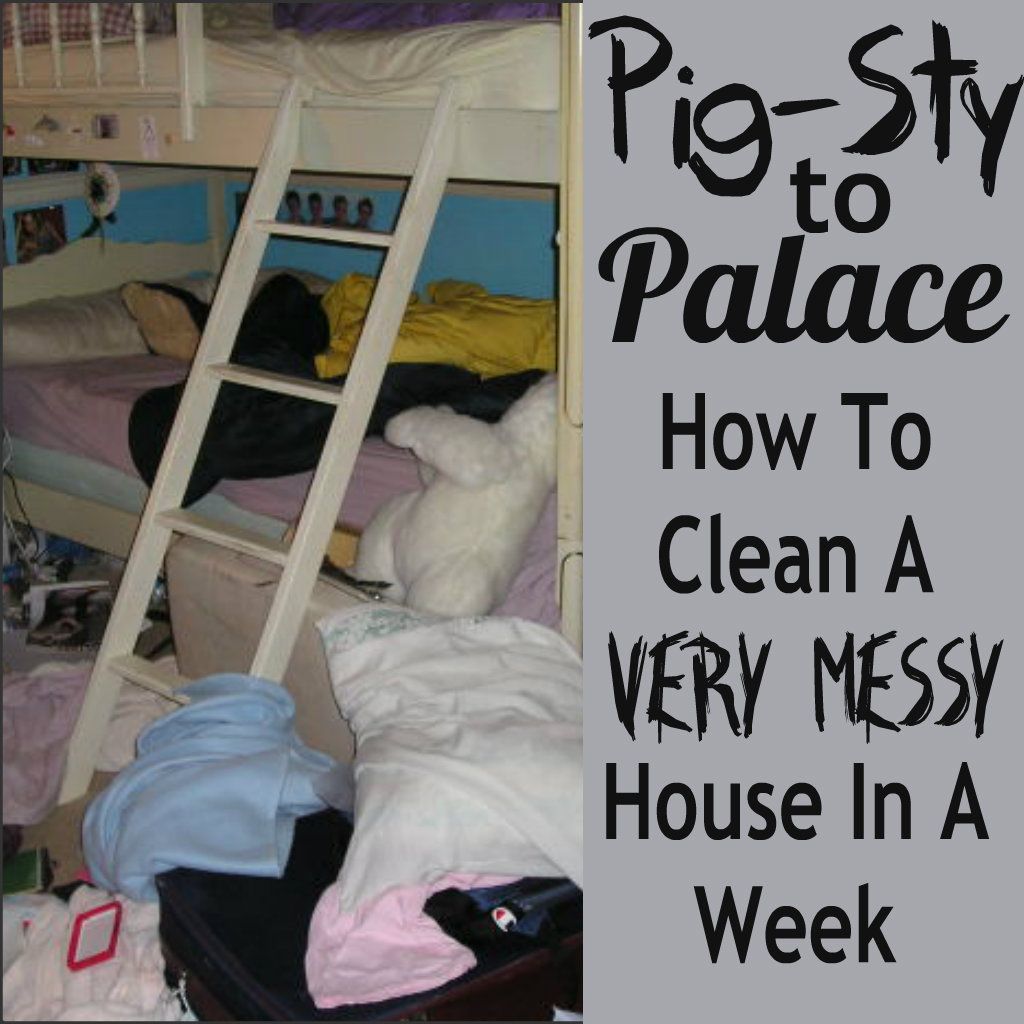 Pigsty to Palace | How To Clean A Very Messy House In A Week