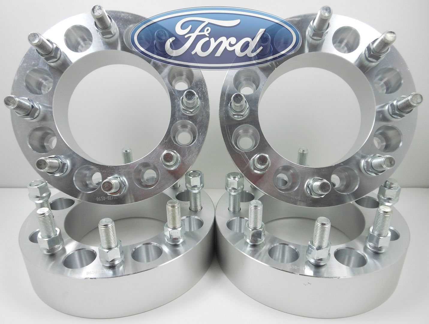 FORD F250 F350 8X170 WHEEL SPACERS ADAPTERS 2" HEAVY DUTY TRUCKS MADE