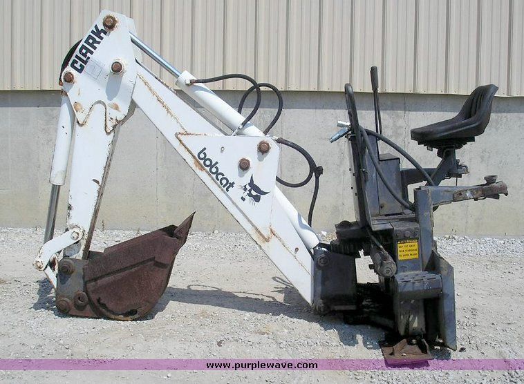 Bobcat 610 Backhoe Attachment Manual