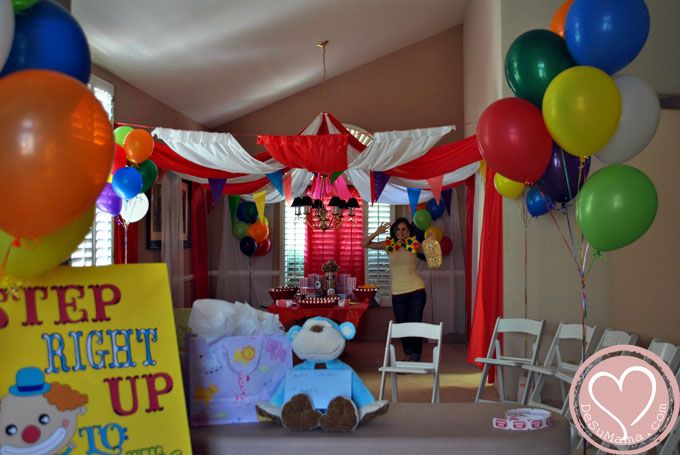 Big Top Circus Party, Circus Party Food and Party Ideas