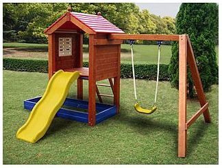 wooden swing set, sears.com, sears, backyard playset