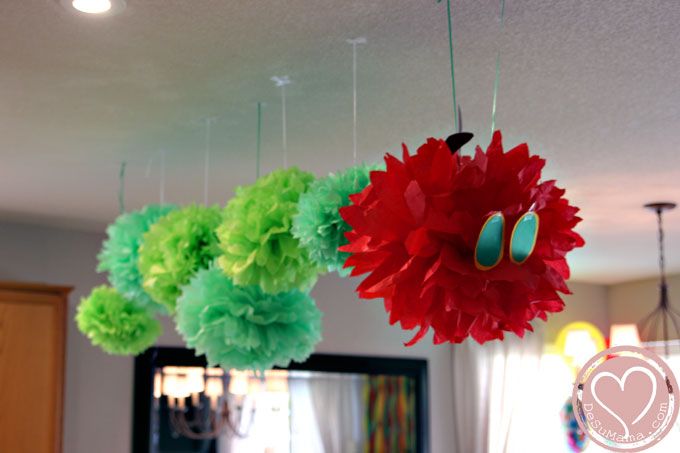 Very Hungry Caterpillar Party, party food, very hungry caterpillar party ideas, DIY party decor