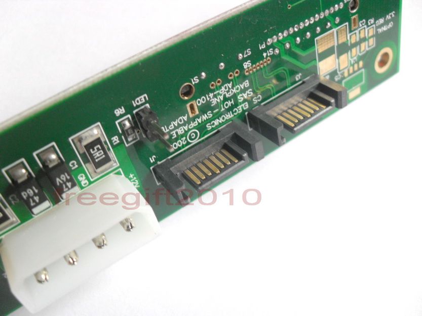 SAS HDD TO SATA / SAS Serial Attached SCSI Hot Swap Backplane Adapter