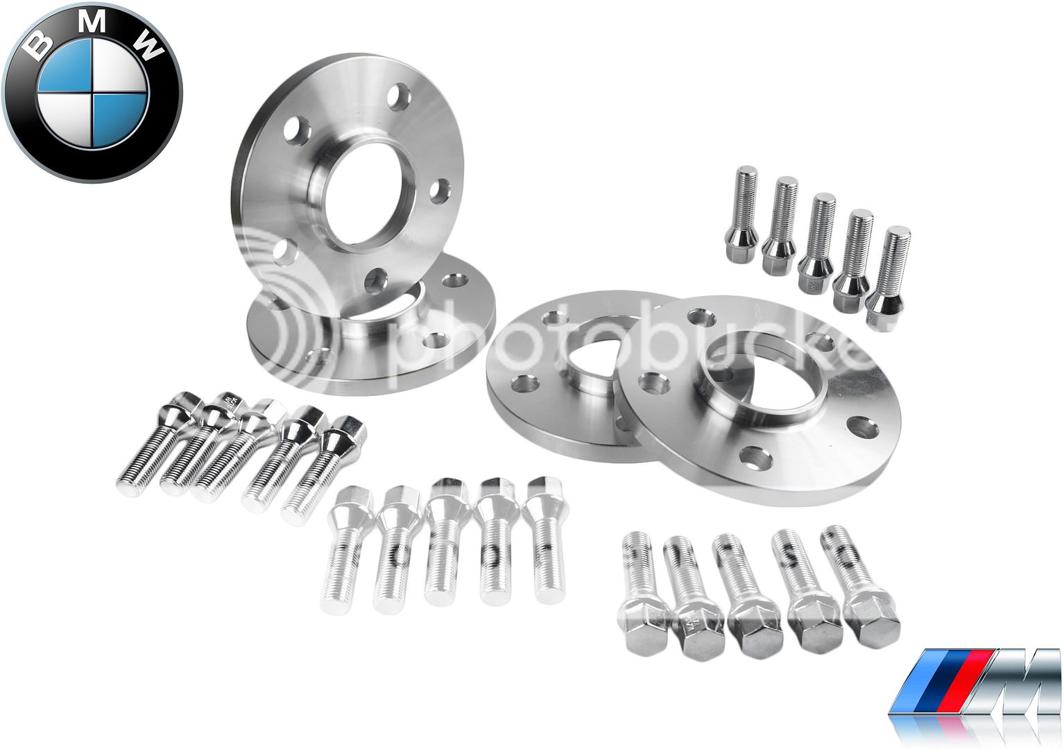 4 BMW 12mm HubCentric Wheel Spacers E23 E24 E28 E30 E31 E32 E34 E36