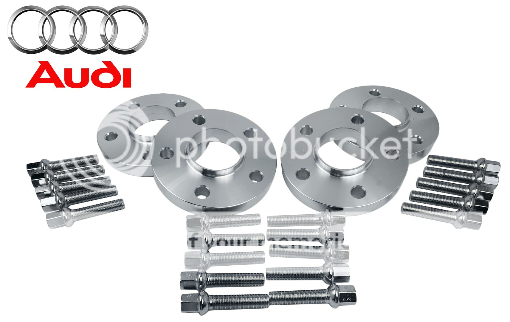 2011-2014 AUDI A6 A7 S6 RS5 12 MM THICK WHEEL SPACERS WITH LUG BOLTS 14x1.5