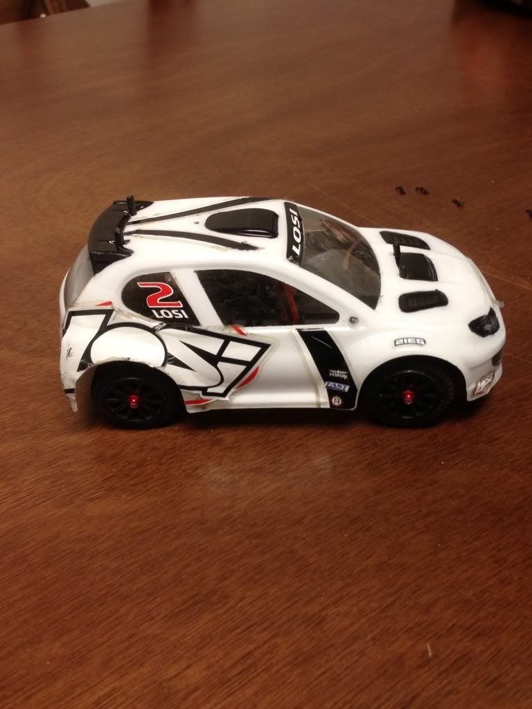 losi micro rally body