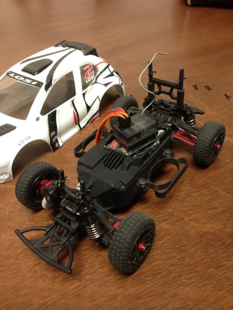 losi micro rally body